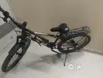 Double dish break cycle with big wheel