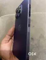 IPHONE 14 Pro Max 256 GB, Purple with Box and bill
