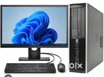 HP FULL COMPUTER SET 8GB RAM DDR3 256GB SSD 19inch DISPLAY