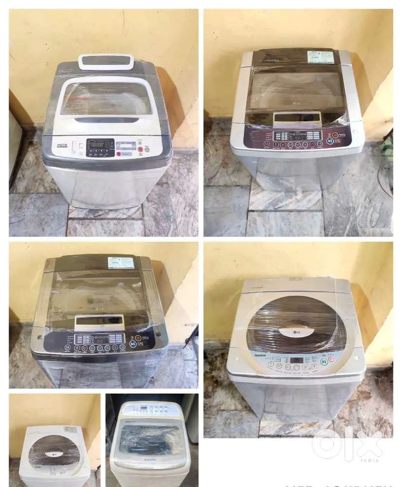 LG Samsung brands fully automatic washing machines with 1year warranty