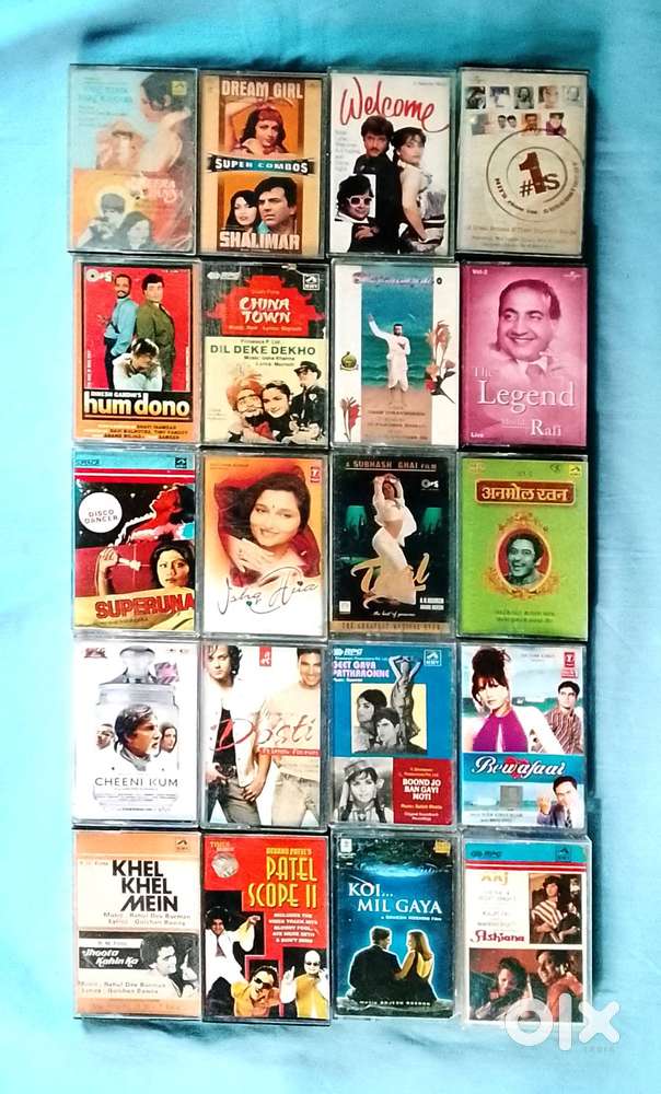 Hindi and Few English Audio cassettes