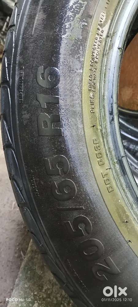 Good condition Innova crysta 2.4v size 205/65 R16 just 25000 km run ..