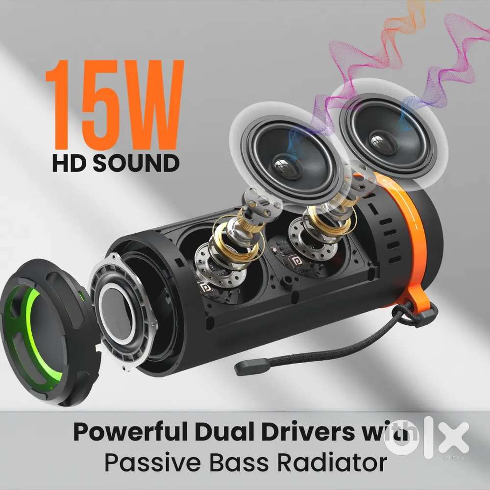 X-Bass Dolby Atmos Crystal Clear Booster Sound Bluetooth Speaker