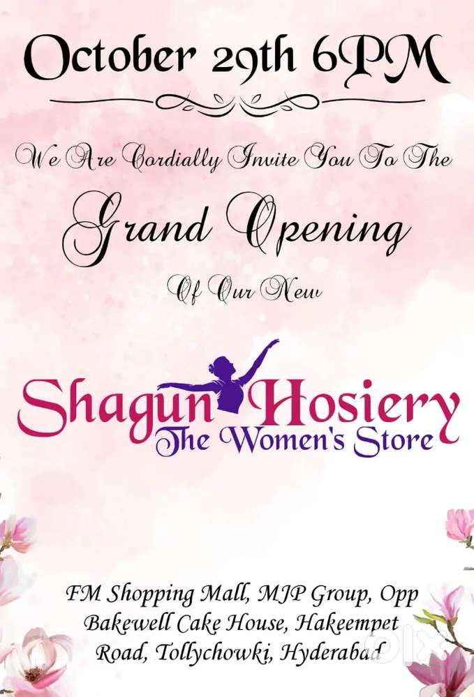 Ladies Hosiery shop