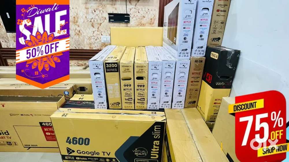 43 Smart LED TV Diwali Offer  Free Delivery + Free Gift