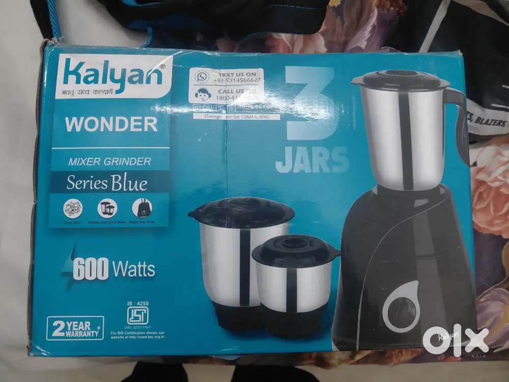 Kalyan mixer brand new condition
