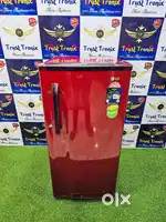 Red Lg Intello 5 star ratings Single Door fridge 175 liters