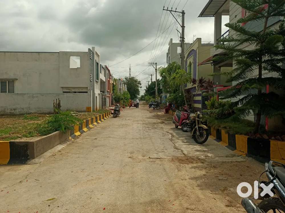 Near BANDLAGUDA 145 sq yards open plot for sale