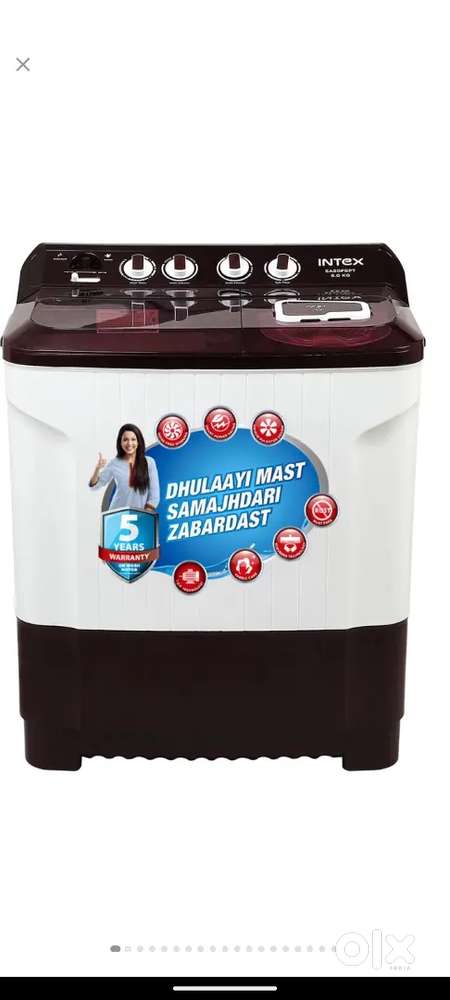 8 kg washing machine Intex