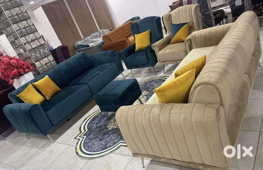 Brand new Sofa set L shape design with more colors available