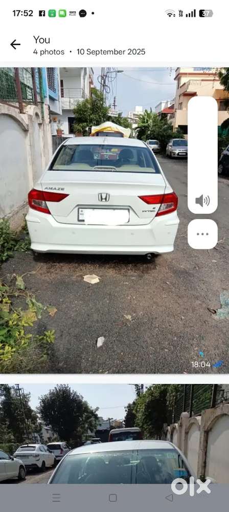 Honda Amaze pure petrol showroom condition