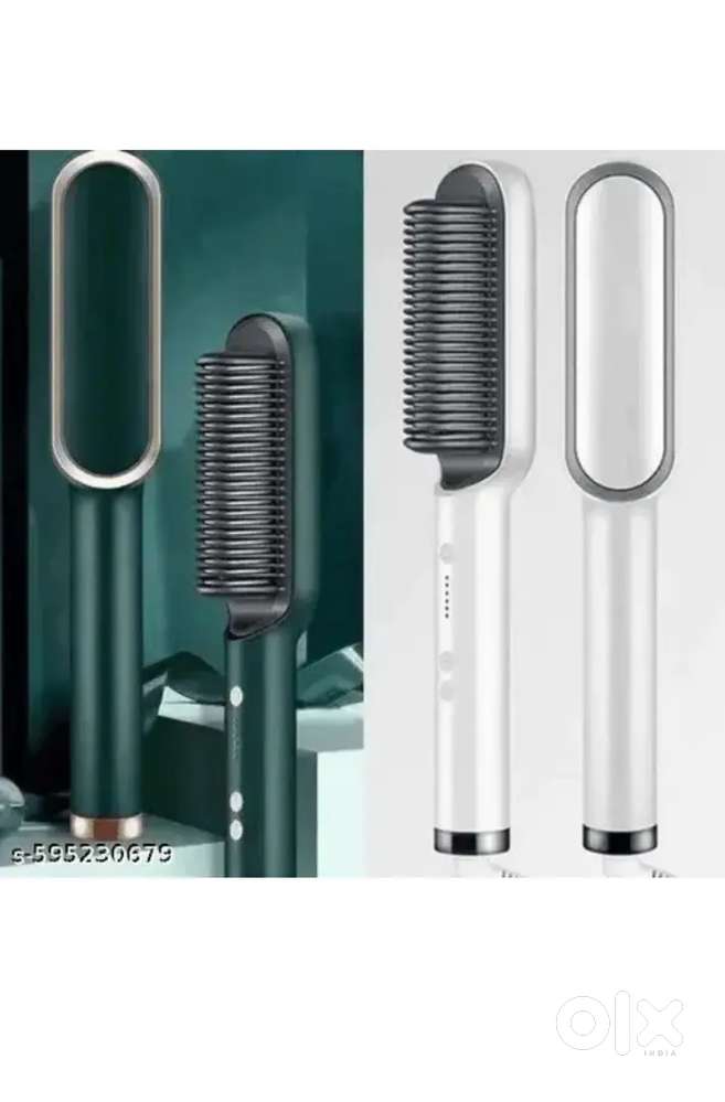 Hair straightener comb
