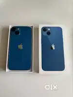iPhone 13 Blue Color 256gb Variant With Bill Box Invoice Warranty