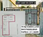 70.- squr yrds- Land- YAPPRAL-SECUNDERABADI clear tittle land city