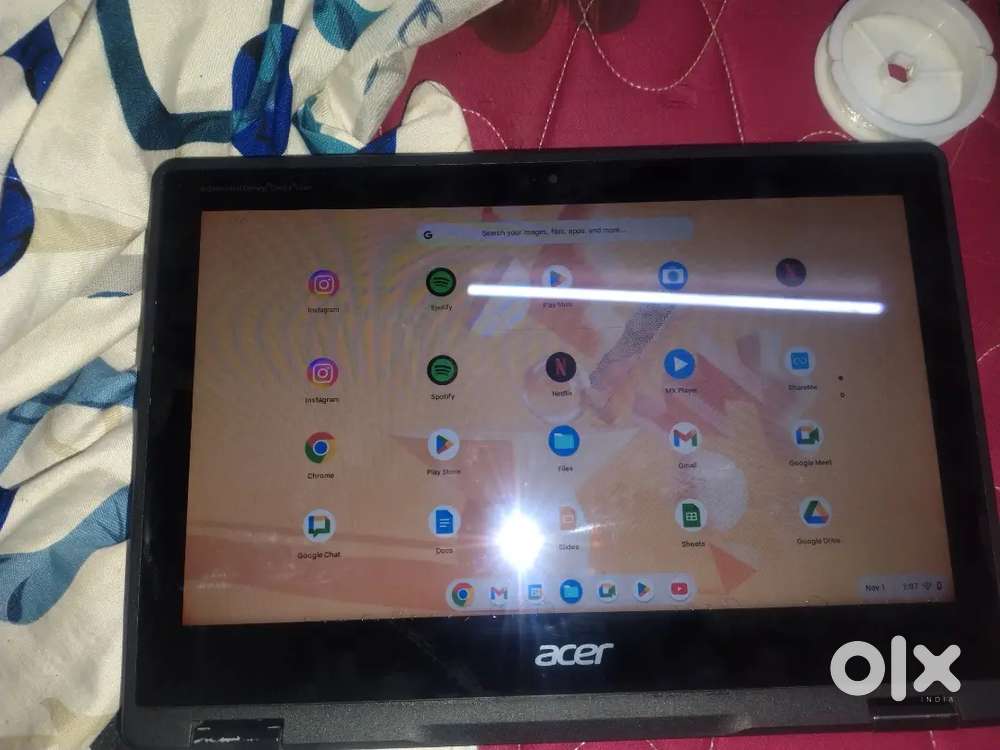 Acer laptop crom os spin type touch typr