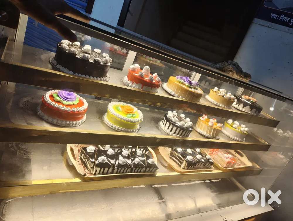 Cake counter freezer