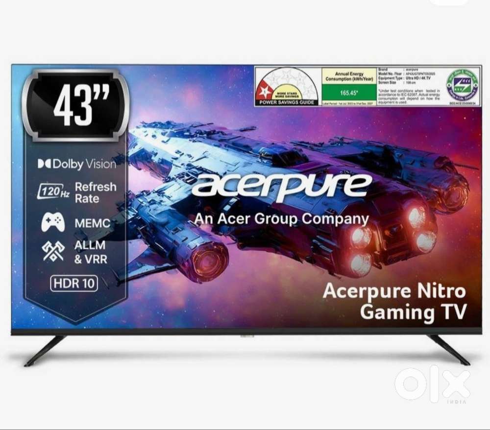 43 inch 4K qled google tv