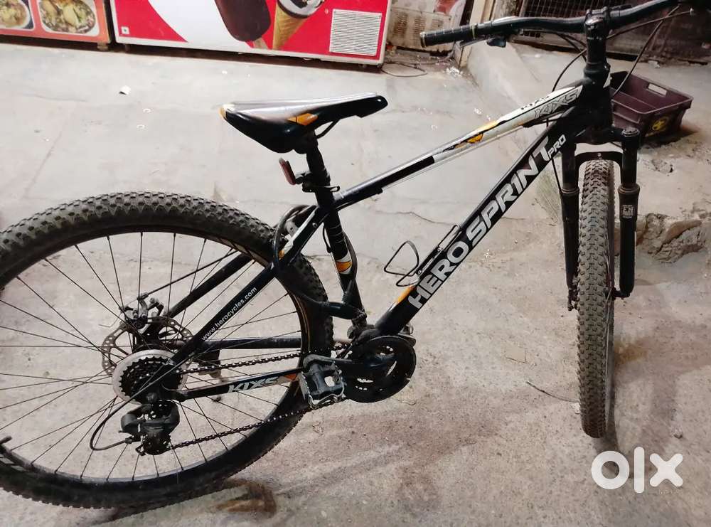 Hero bycycle double dish gear