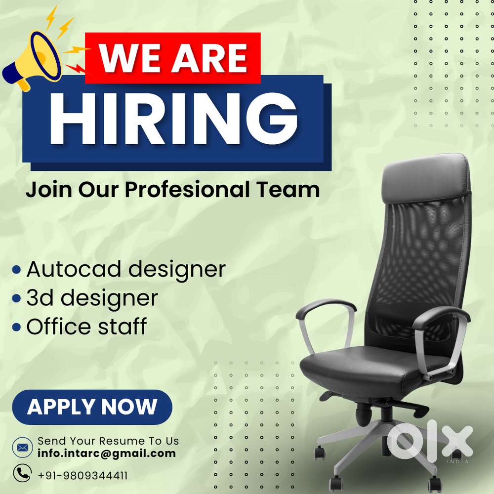 Urgently Need Autocad Draftsman and 3d designer