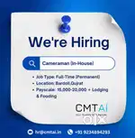 Need cameraman lodging and fooding included