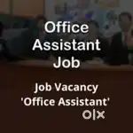Looking for front office assistant