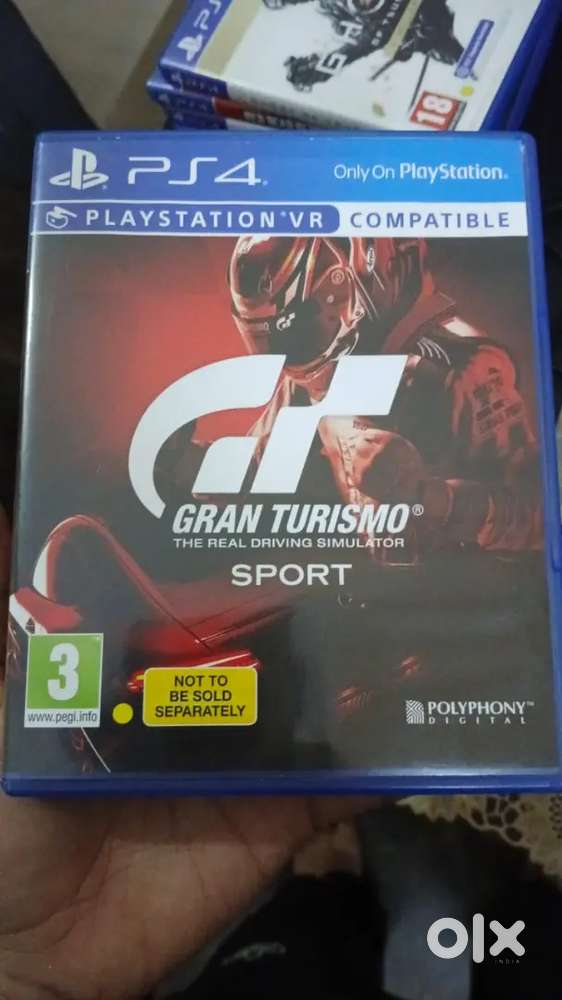 Witcher 3 game of the year edition and Gran turismo sport