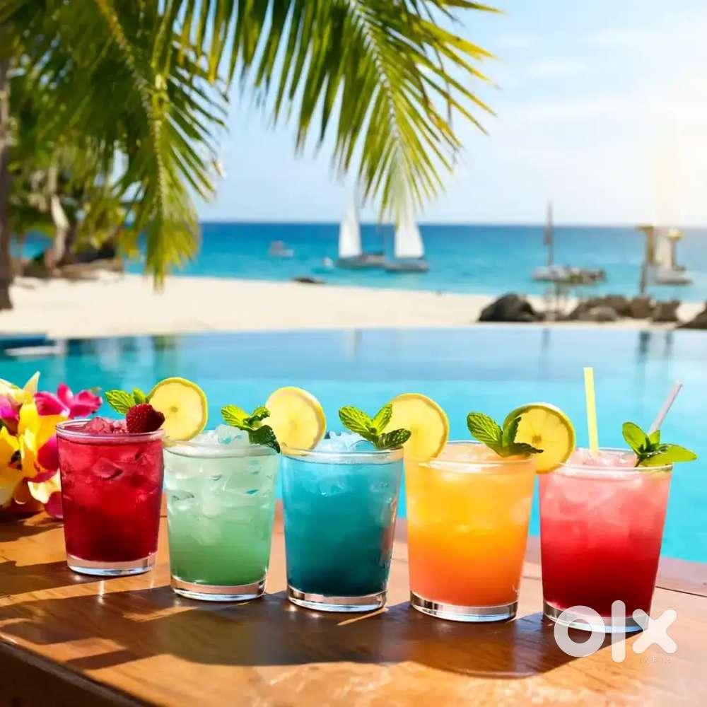 Mocktail ka kaam hai event line k liye