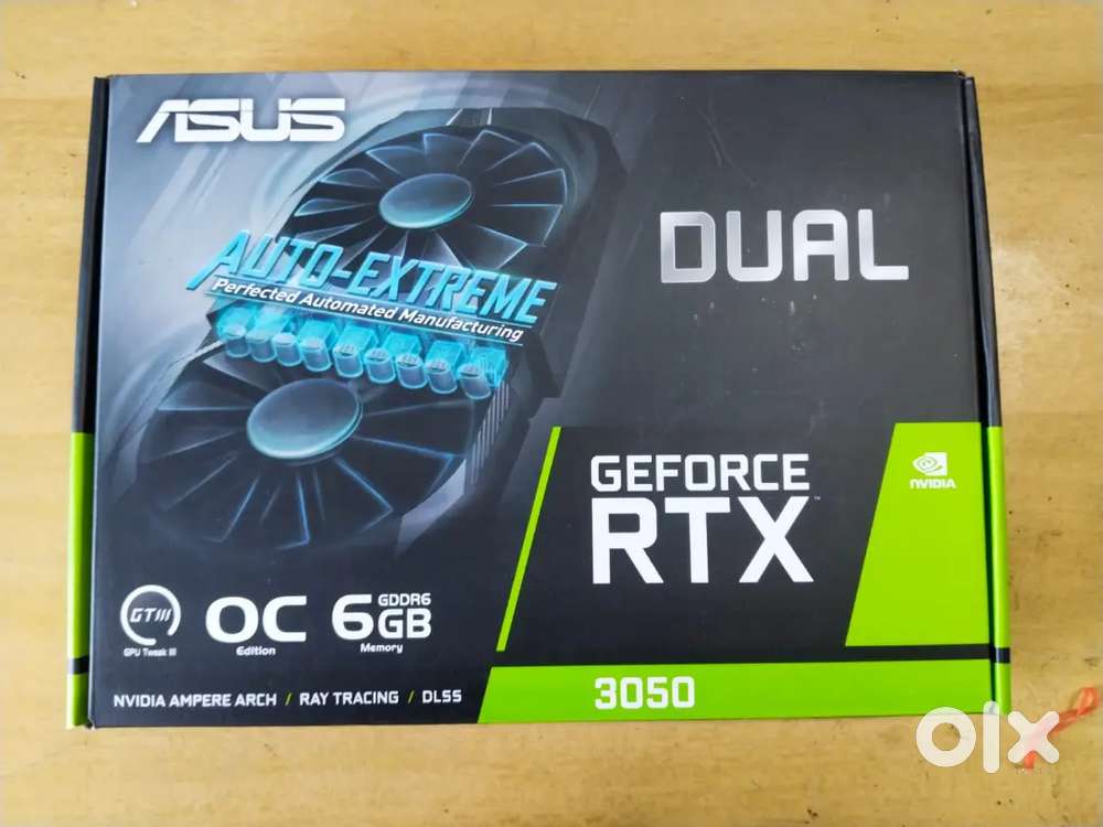 NVIDIA RTX 3050 6GB Graphics Card – Rarely Used, Excellent Condition