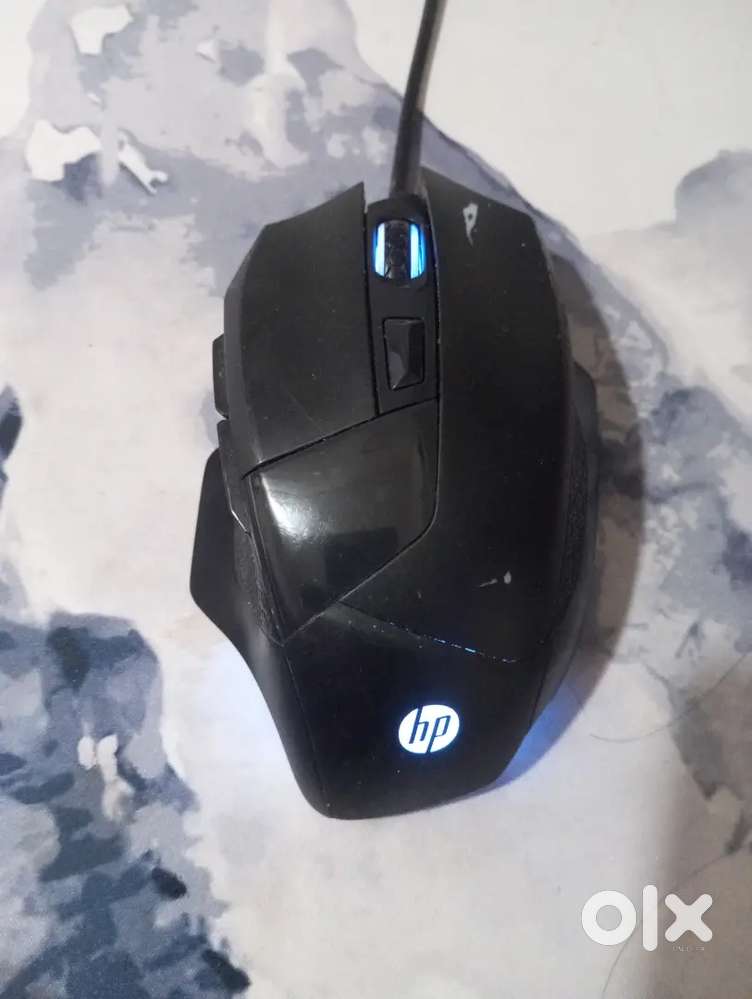 HP G200 Backlit USB Wires Gaming Mouse with Ergenomic Design 4000 DPI