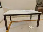 Laminated Top Dining Table 6 Seater