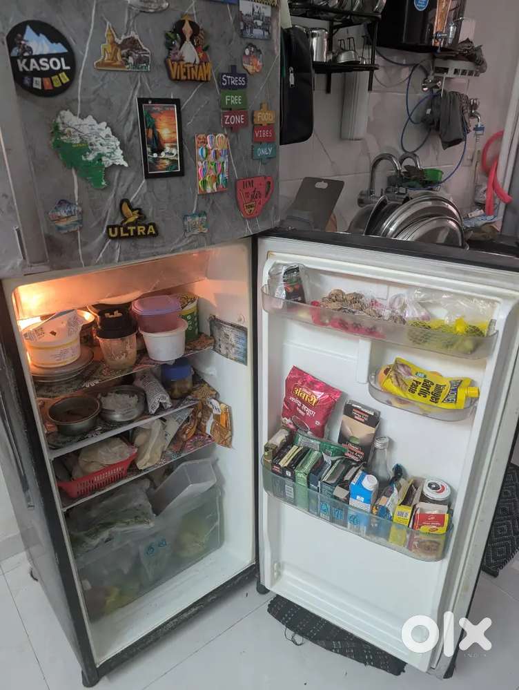 Double Door Good Working Condition Fridge for Sell