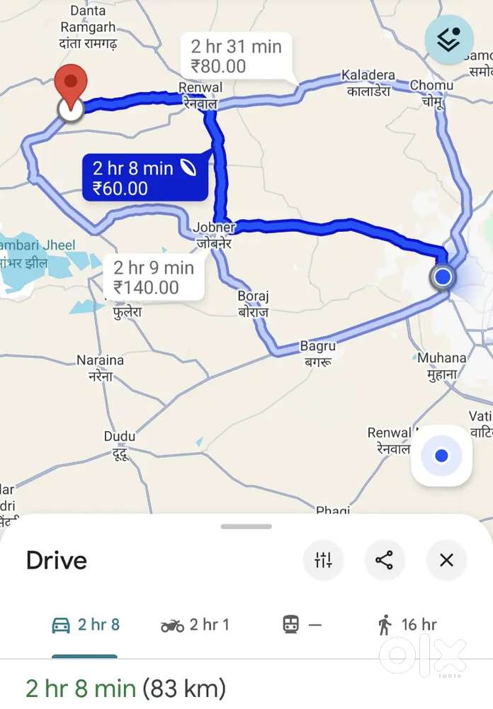 Agriculture land two side damar road