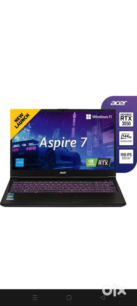 Acer Aspire 7 Intel Core i5 13th Gen 13420H - 16 GB/512 GB SSD