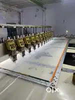 Embroidery machines with 1l head