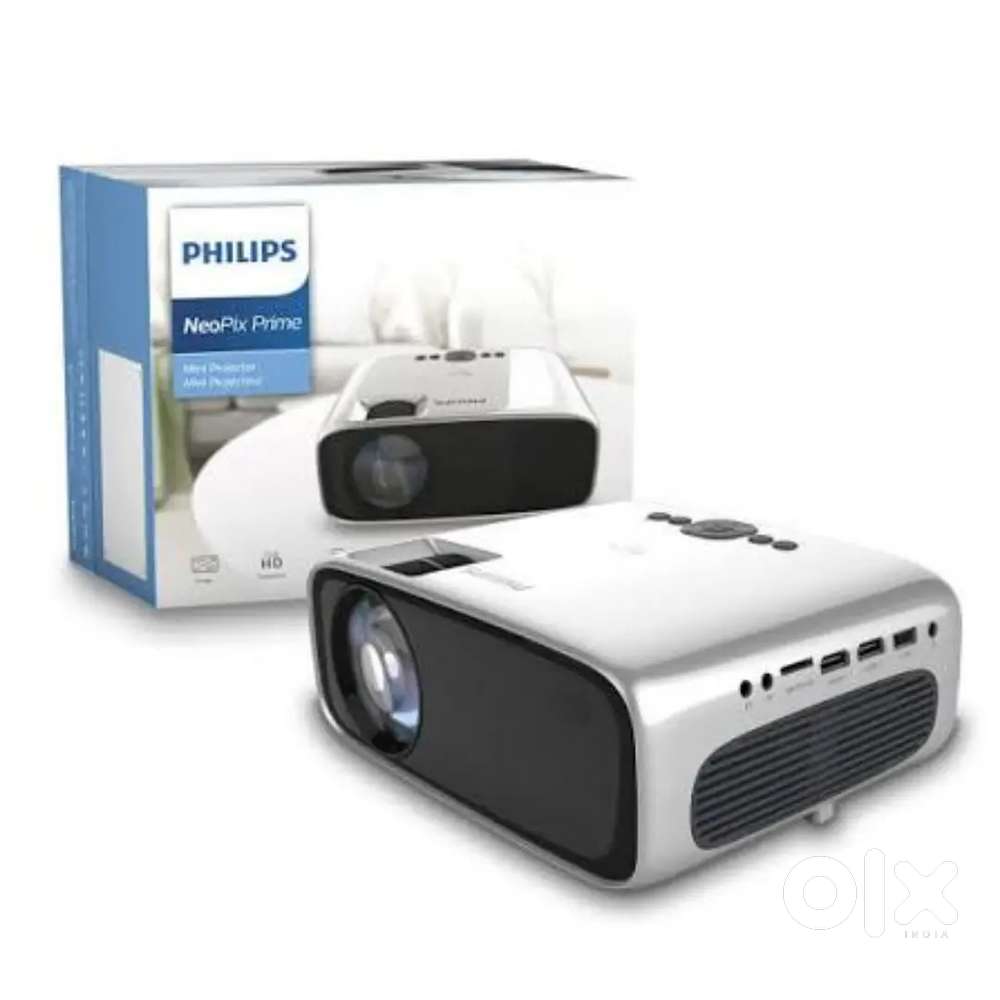 Projector PHiLips company 8K clarity with WIFI and HDMI inbuilt speake