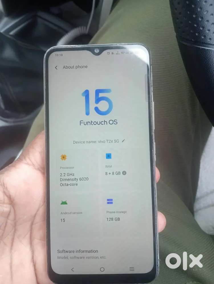Vivo 5 g realme ui 4 g two mobiels
