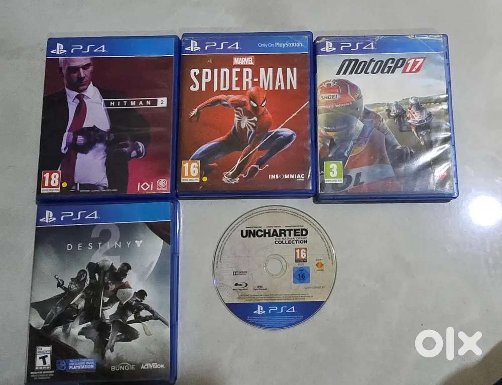 Ps4 games disc