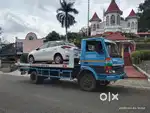 Recovery flatbed crane