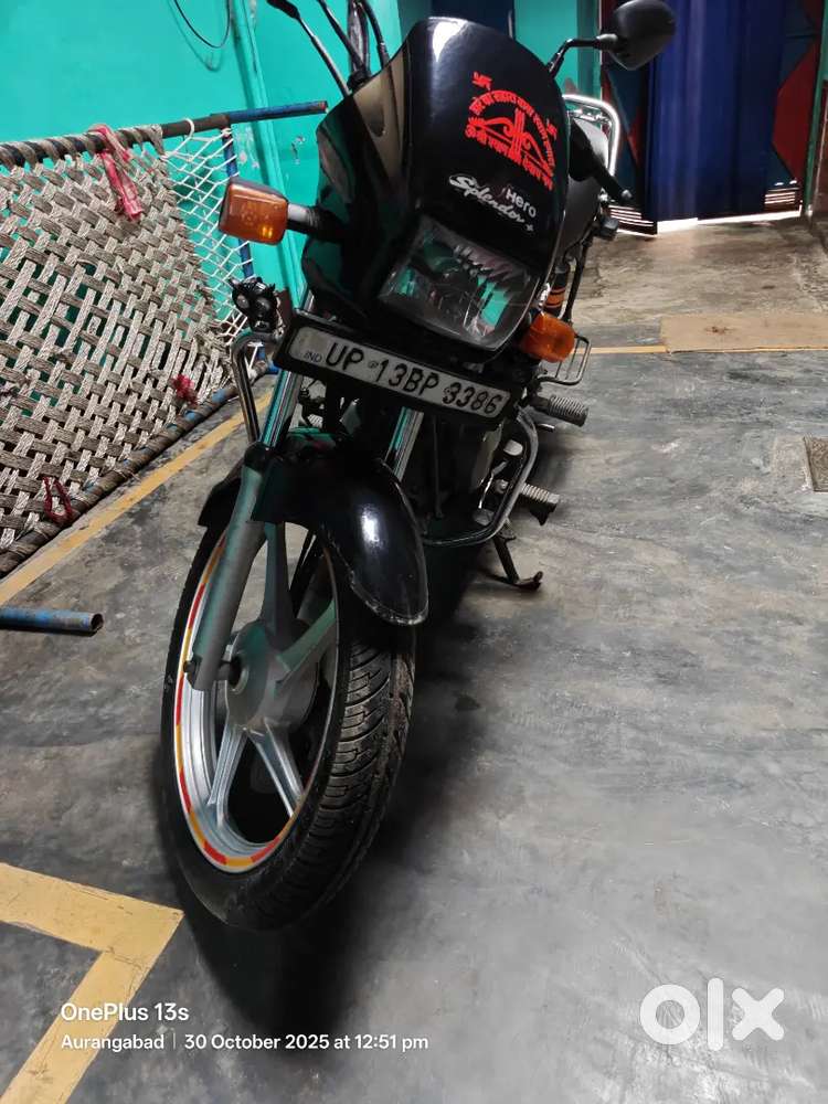 Splendor bike with new condition