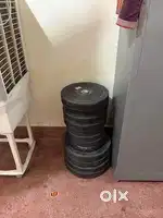 Rubber and Steel Plates with Bar available