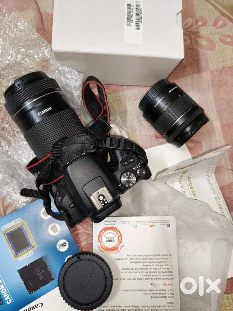 Canon EOS 200D , 5 years old, but use kora hoache olpo ok condition