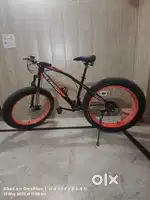 Fat bike with 21 gears for sale