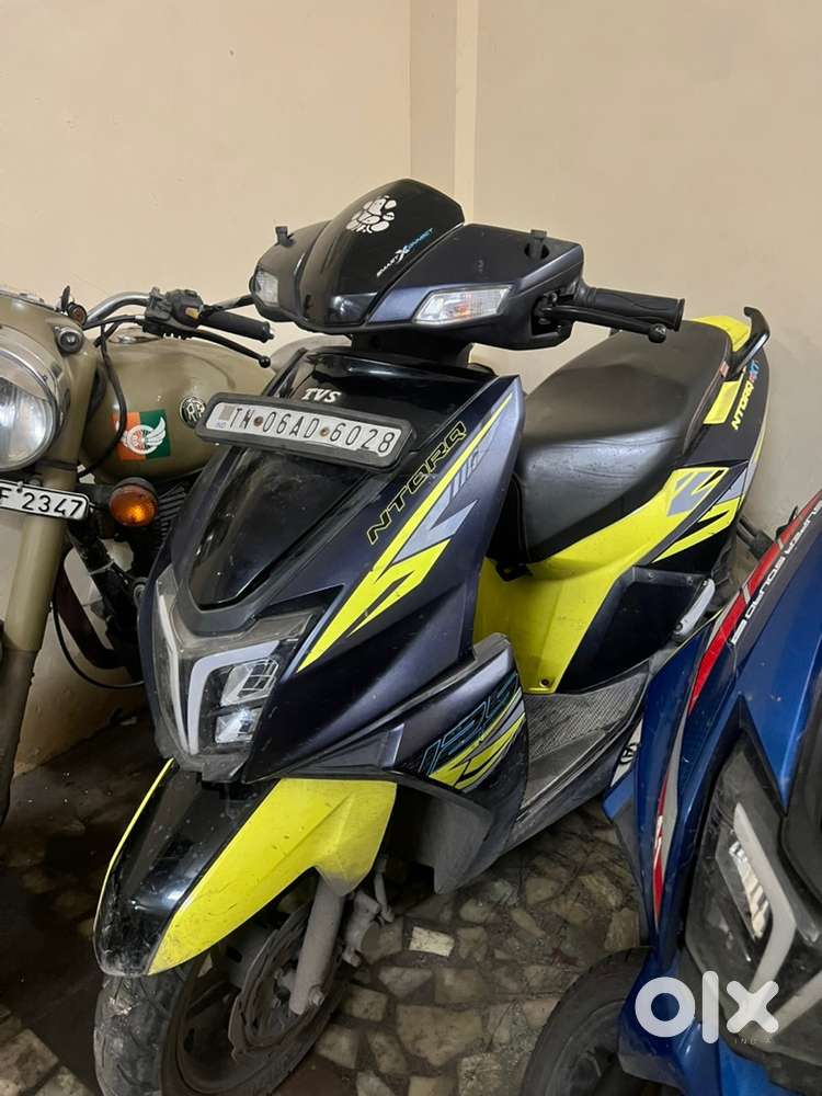 2023 APRIL TVS NTORQ XT XRTA TECH TOP MOST VARIANT VEHICLE TFT DISPLAY