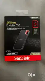 Brand New 4tb Sandisk Extreme Portable SSD