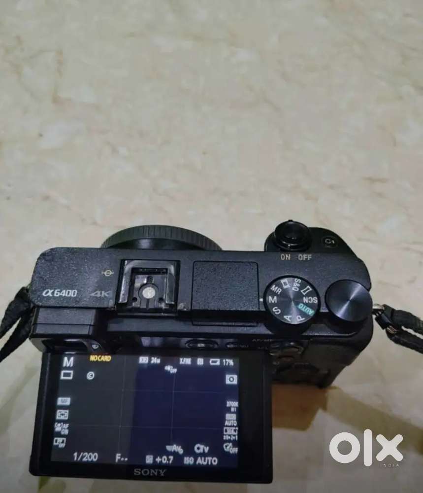 Sony a6400 4K camera with 28-78 full frame lens