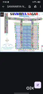 Price nagociable and converted plot near by khanwas bus stand
