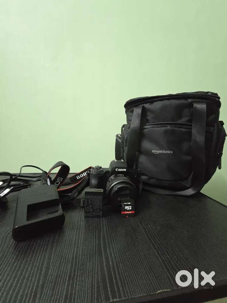 Canon EOS M50 Mark II + 15-45mm Lens  Excellent Condition