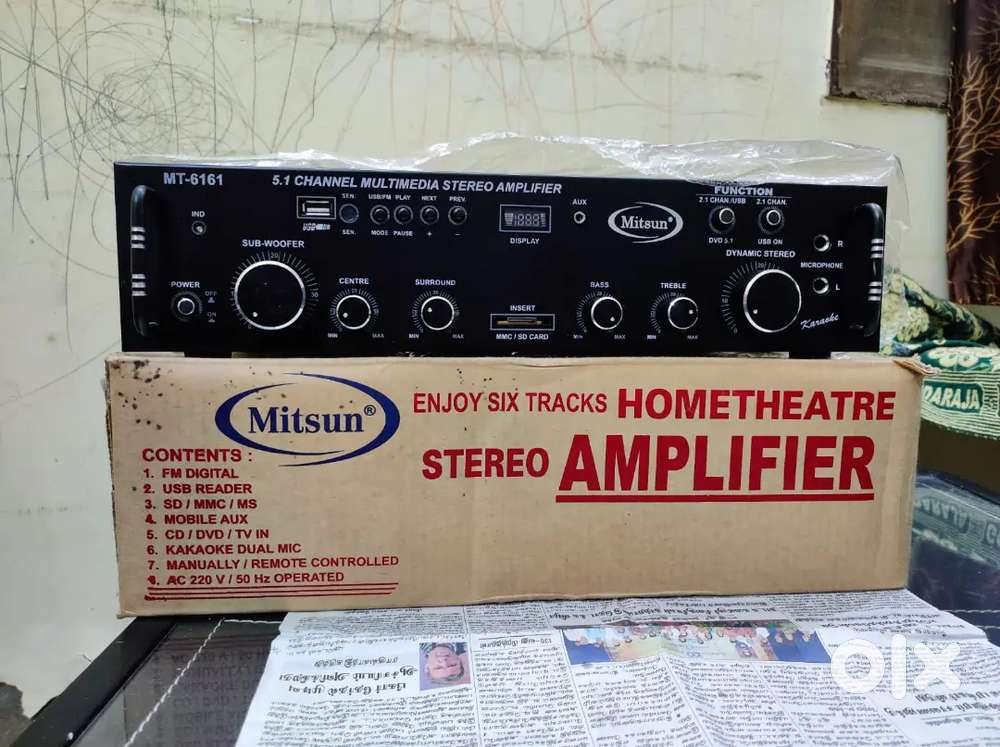 Bluetooth amplifier with remote