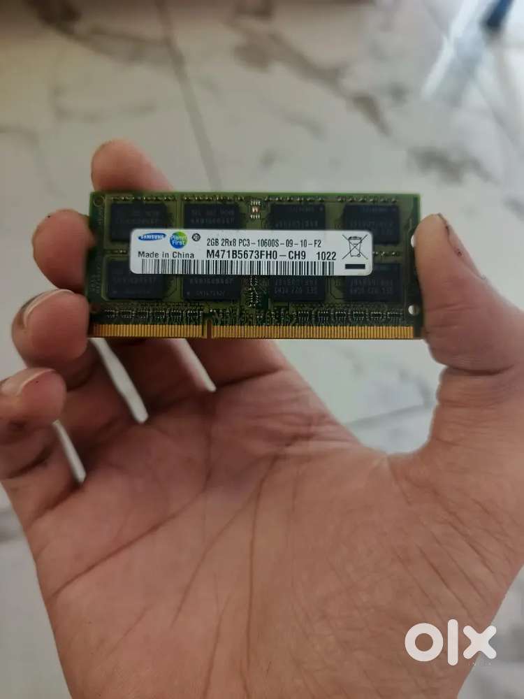 Laptop ram 2Gb samsung original best