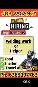 Welding work